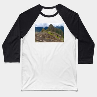 Machu Picchu, Inca Civilization, Peru, Andes Mountains Baseball T-Shirt